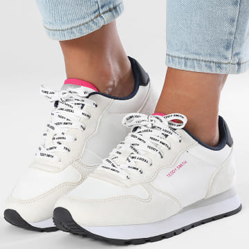 Teddy Smith - Scarpe da ginnastica da donna 120258 Blanco