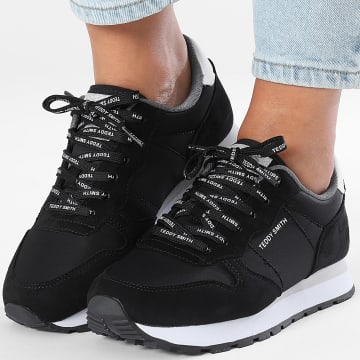 Teddy Smith - Scarpe da ginnastica da donna 120258 Nero