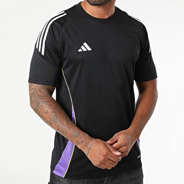 Adidas Sportswear - Tee Shirt A Bandes Tiro24 Jersey JW4374 Noir