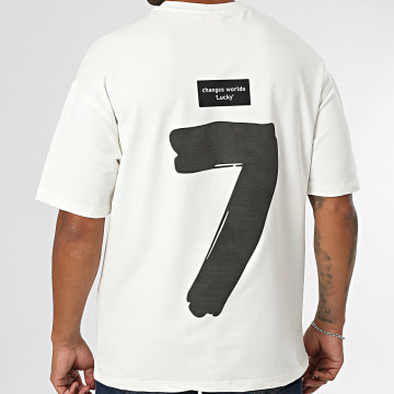 Classic Series - Maglietta oversize 127 beige chiaro