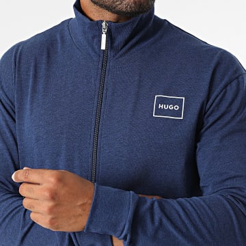 HUGO - Veste Zippée Laze 50525245 Bleu Marine Chiné