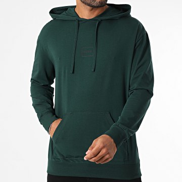HUGO - Camiseta de Manga Larga con Capucha Laze 50525244 Verde Botella