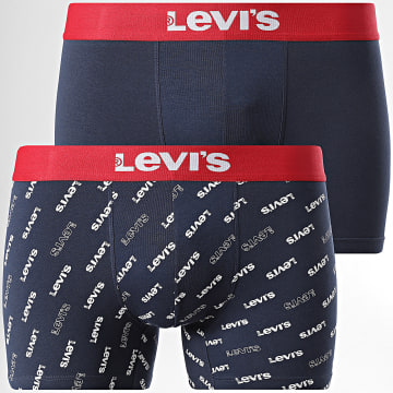 Levi's - Juego de 2 calzoncillos bóxer azul marino 701227428