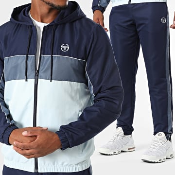 Sergio Tacchini - Chándal Quarzo 41026 Azul claro Azul marino