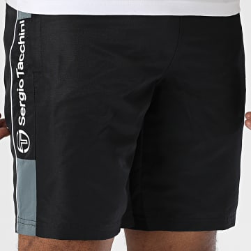 Sergio Tacchini - Short Jogging Vebita 024 40815 Noir Gris