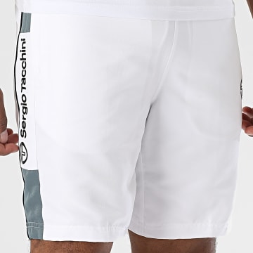 Sergio Tacchini - Vebita Joggingbroek 024 40815 Wit Houtskool Grijs