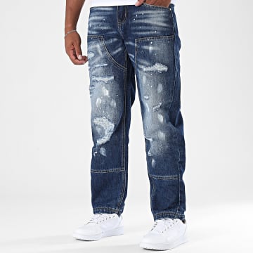 Uniplay - Vaqueros Baggy Fit 06B Denim Azul