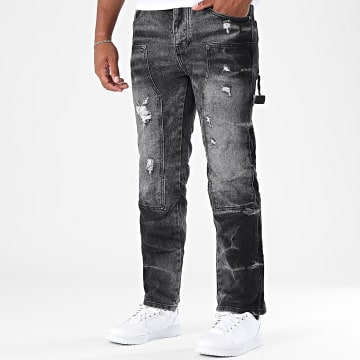 Uniplay - 93G Zwart Regular Fit Jeans