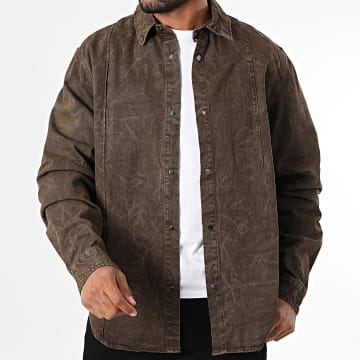 Uniplay - Camicia over Jean 005 Marrone