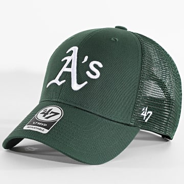 '47 Brand - Casquette Trucker Oakland Athletics Vert Foncé