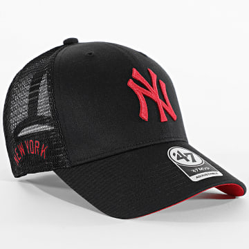 '47 Brand - MVP NY Yankees BRANS17CTP Gorra Trucker Negro Rojo
