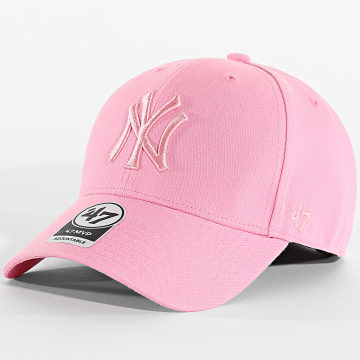'47 Brand - Gorra MVP NY Yankees MVPSP17WBP Rosa