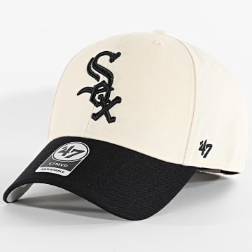 '47 Brand - MVP Cap Chicago White Sox MVPTT06WBV Beige Schwarz