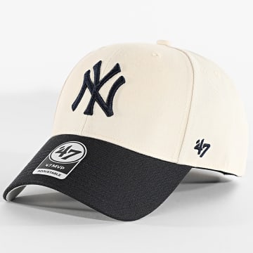 '47 Brand - Gorra MVP NY Yankees MVPTT17WBV Beige Negro
