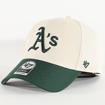 '47 Brand - MVP Cap Oakland Athletics MVPTT18WBV Beige Grün