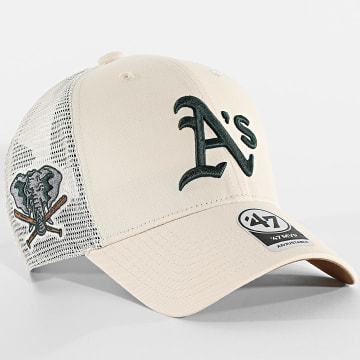 '47 Brand - Casquette Trucker Oakland Athletics Beige