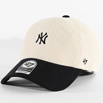 '47 Brand - Gorra Clean Up NY Yankees TCBRT17EWS Beige Negro