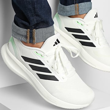 Adidas Sportswear - Baskets Runfalcon 5 JR5520 Off White Core Black Lime Burst