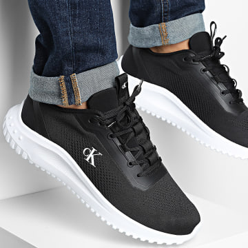 Calvin Klein - Baskets Eva Runner Mix 1387 Black Bright White