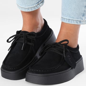 Clarks - Chaussures Femme Torview W Black Suede