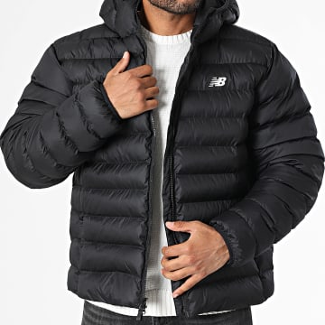 New Balance - Doudoune Capuche Zippée MO53500 Noir