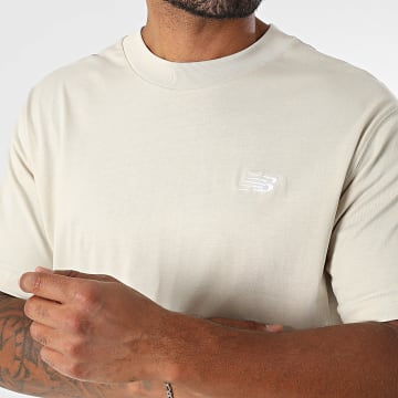 New Balance - T-Shirt Oversize Sport Essentials MT41509 Bege Claro