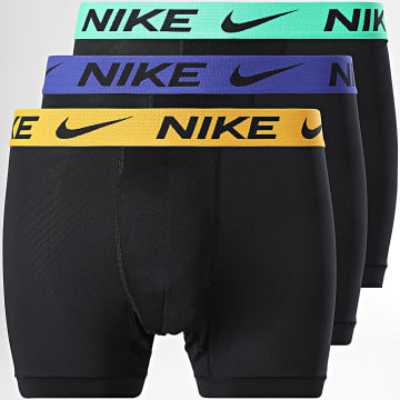 Nike - Set van 3 Dri-Fit ADV Elite Breathe Boxers KE1225 Zwart Paars Groen Geel