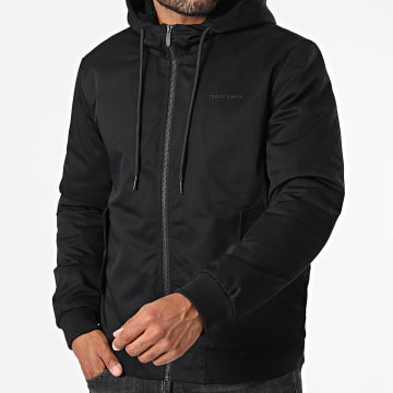 Teddy Smith - Sanson Giacca con cappuccio e zip 1200096D Nero