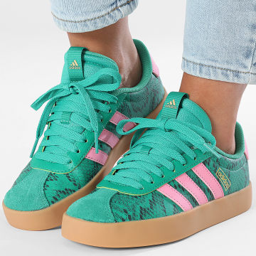 Adidas Sportswear - VL Court 3.0 Sneakers JR8668 Court Green Bliss Pink Gold Metallic