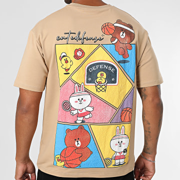 Classic Series - Tee Shirt Oversize 043 Beige Foncé