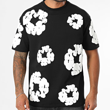 Classic Series - Tee Shirt Oversize 366 Noir Blanc