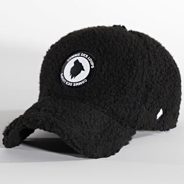 Comme Des Loups - Cappello di pelliccia nero