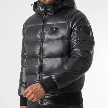 Comme Des Loups - Doudoune Capuche Zippée Turin Noir