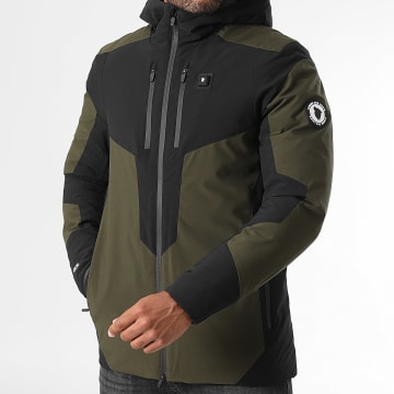 Comme Des Loups - Chamonix 2 Khaki Green Black Heated Parka