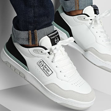 Sergio Tacchini - Baskets Livorno STM527003 White Grey Iceberg Green