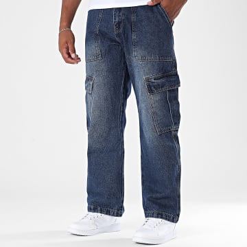 Uniplay - Jean Cargo Baggy 807 Bleu Brut