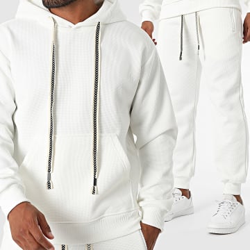 Uniplay - Waffle 82A White Track Suit