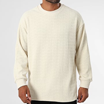 Uniplay - Crewneck Oversize Sweat Large 061 Beige claro