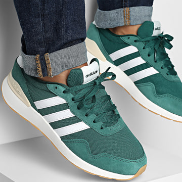 Adidas Sportswear - Baskets Run 60s 4.0 JS1003 Collegiate Green Footwear White Crystal Sand