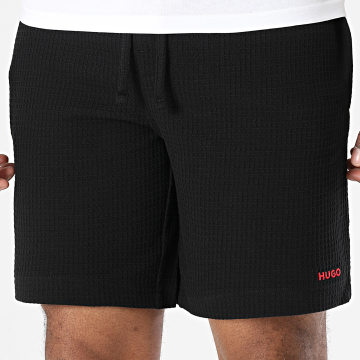 HUGO - Pantaloncini da jogging Austin Waffle 50532023 Nero