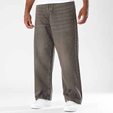 Jack And Jones - Ron Original Baggy Jeans Negro Beige