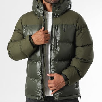 Polo Ralph Lauren - Original Player Kapuzenjacke mit Reißverschluss Grün Khaki