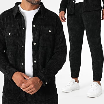 Uniplay - 12A Black Sweatshirt and Jogging Pants Set