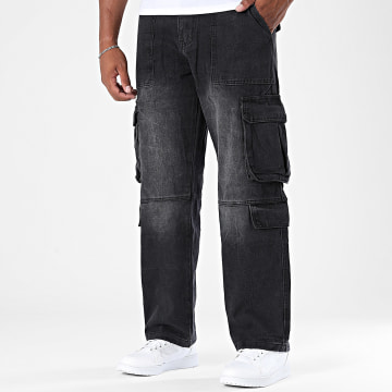 Uniplay - Baggy Cargo Jeans 809 Zwart