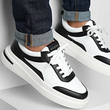 Guess - Baskets FMFONAELL12 White Black