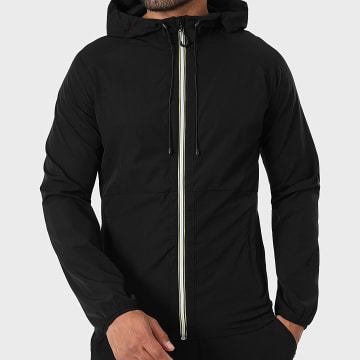 LBO - Giacca a vento con cappuccio 2147 nero