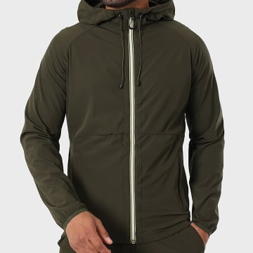 LBO - Cazadora con capucha 2286 Verde caqui