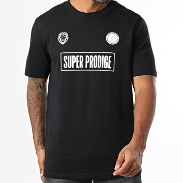 Super Prodige - Atlas FC Oversize Tee Large Negro Blanco