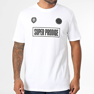 Super Prodige - Atlas FC Oversize Tee Large Blanco Negro