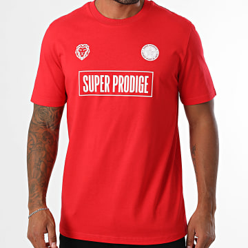 Super Prodige - Atlas FC Oversize Tee Large Rojo Blanco